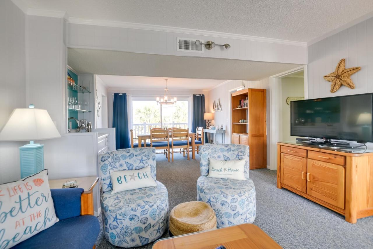 Sunny Condo - Private Ocean Isle Beach Access! Exterior photo